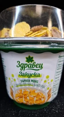 Закуска с пробиот Зърен микс - Здравец
