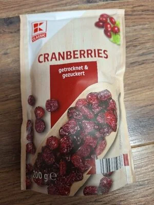 Cranberries getrocknet & gezuckert - Kaufland