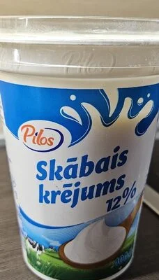 Сметана 12% - Pilos