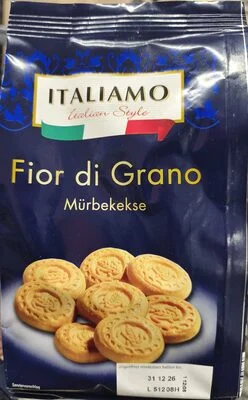Бисквити Fior di Grano тип шорткейк - Italiamo