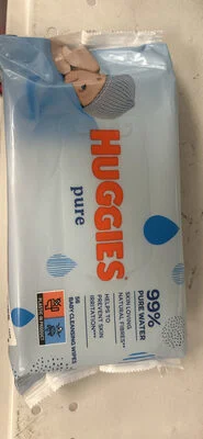 Лентовидни мокри кърпички HUGGIES pure - Huggies