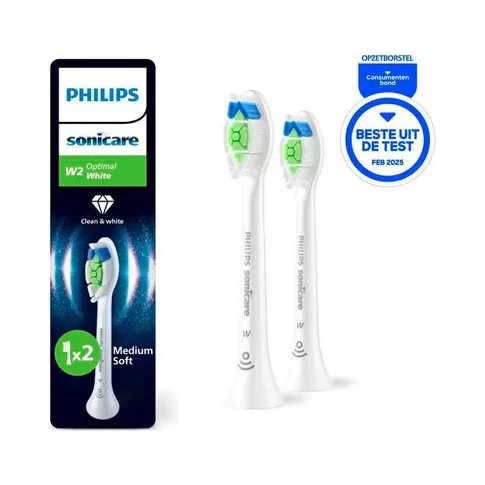 Philips Sonicare W2 Optimal White HX6062/87 Opzetborstels - Philips