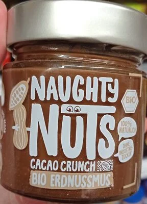 Био какао и фъстъчено масло Crunch - Naughty Nuts
