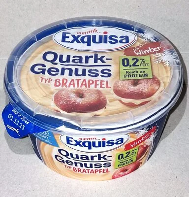 Кварк Quarkgenuss тип печена ябълка - Exquisa