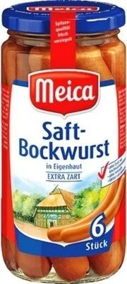 Meica Saft-Bockwurst 4000503120102 Сок от Боквурст в естествена обвивка - Meica