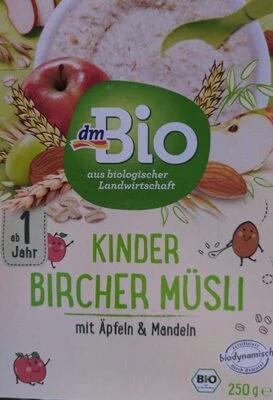 Kindermüsli Bircher от 1 година - dmBio