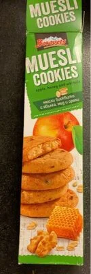 Мюсли бисквити с ябълка, мед и орехи