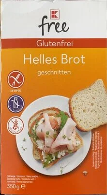 Glutenfrei Helles Brot geschnitten