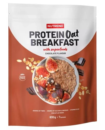Protein Oat Breakfast, шоколад, 630 g, Nutrend
