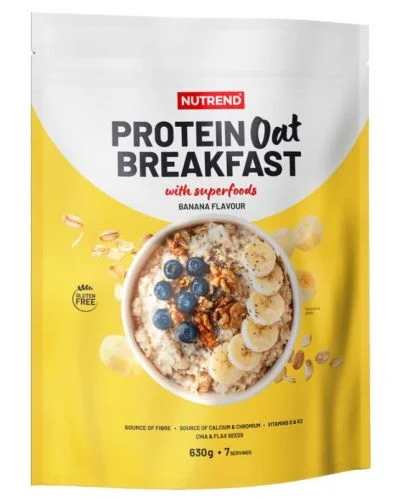 Protein Oat Breakfast, банан, 630 g, Nutrend