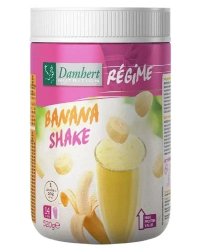 Протеинов шейк, банан, 520 g, Damhert
