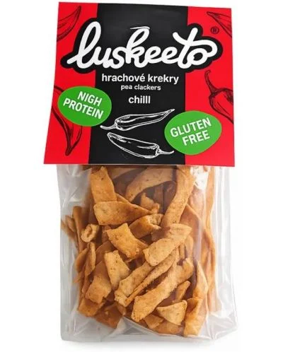 Протеинов снак с чили, без глутен, 70 g, Luskeeto