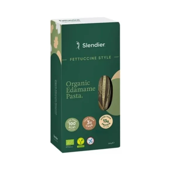 Кето фетучини от едамаме, био, 200 g, Slendier - Slendier