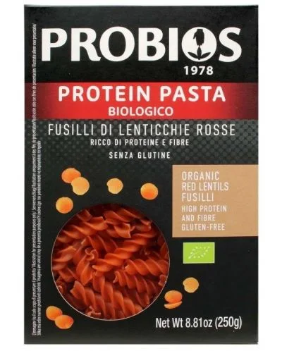 Био фузили от червена леща, 250 g, Probios