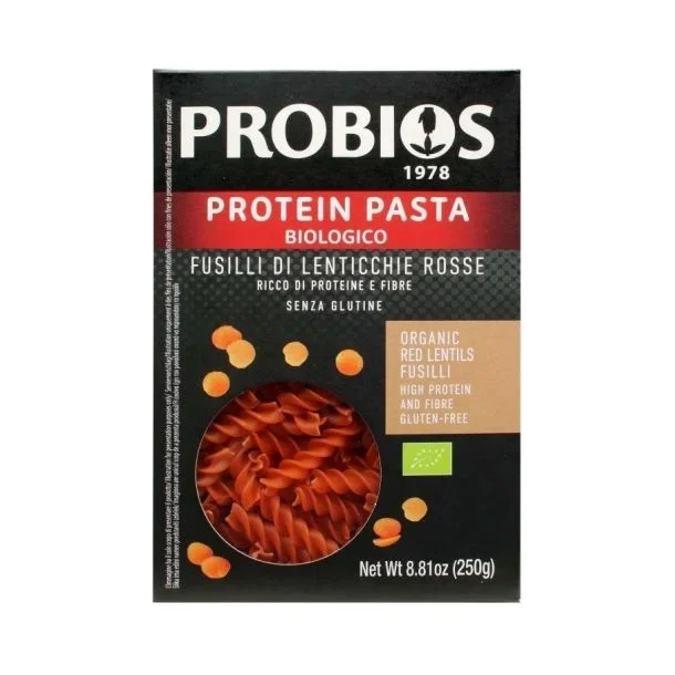 Био фузили от червена леща, 250 g, Probios - Probios