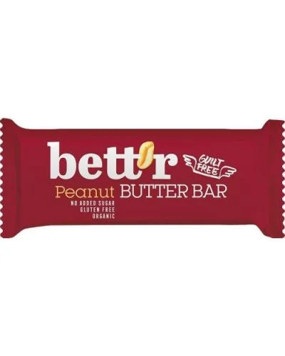 Био бар, фъстъчено масло, 30 g, Bett'r