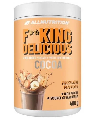 Fitking Delicious Cocoa, лешник, 400 g, AllNutrition