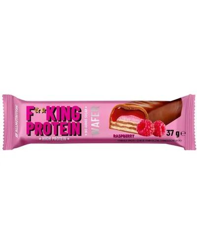 Fitking Protein Wafer, малина, 37 g, AllNutrition