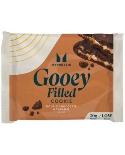 Vegan Gooey Filled Cookie, шоколад с карамел, 75 g, Myprotein