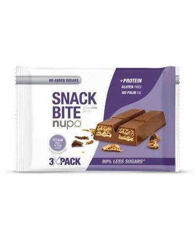 Snack Bite Протеинов бар, Chocolate Break, 64.5 g, Nupo