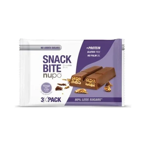 Snack Bite Протеинов бар, Chocolate Break, 64.5 g, Nupo - Nupo