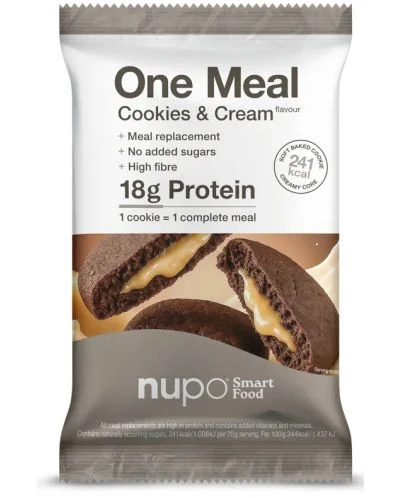 One Meal +Prime Бисквитка, бисквитки и крем, 70 g, Nupo
