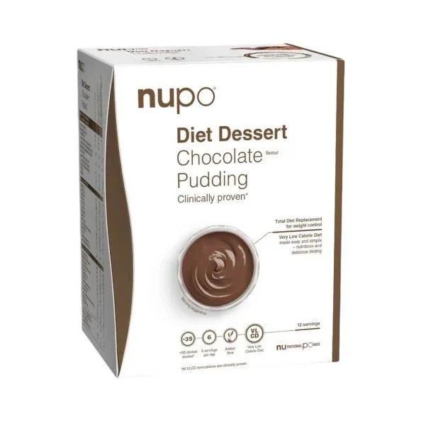 Diet Dessert Шоколадов пудинг, 12 x 32 g, Nupo - Nupo