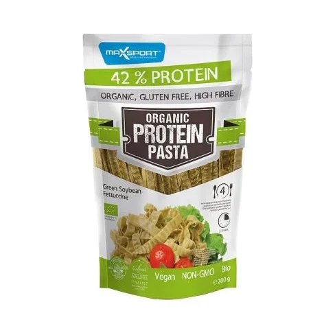 Био протеинови фетучини от зелена соя, 200 g, Maxsport - Maxsport