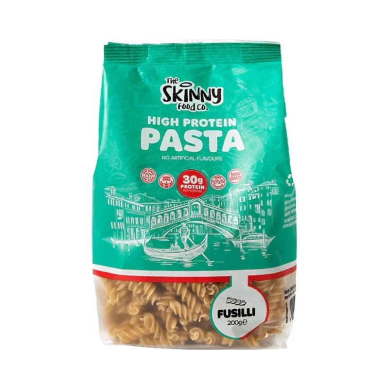 Високопротеинова паста тип "Фусили" Skinny Food Co, 200 г - Skinny Food Co