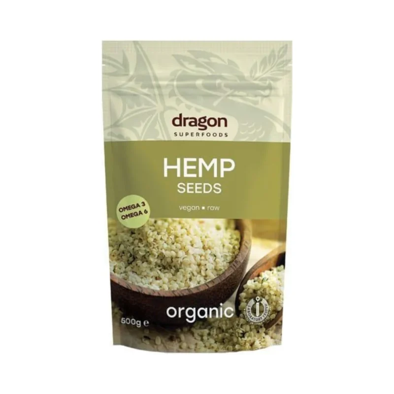 Био конопено семе, белено - Dragon Superfoods