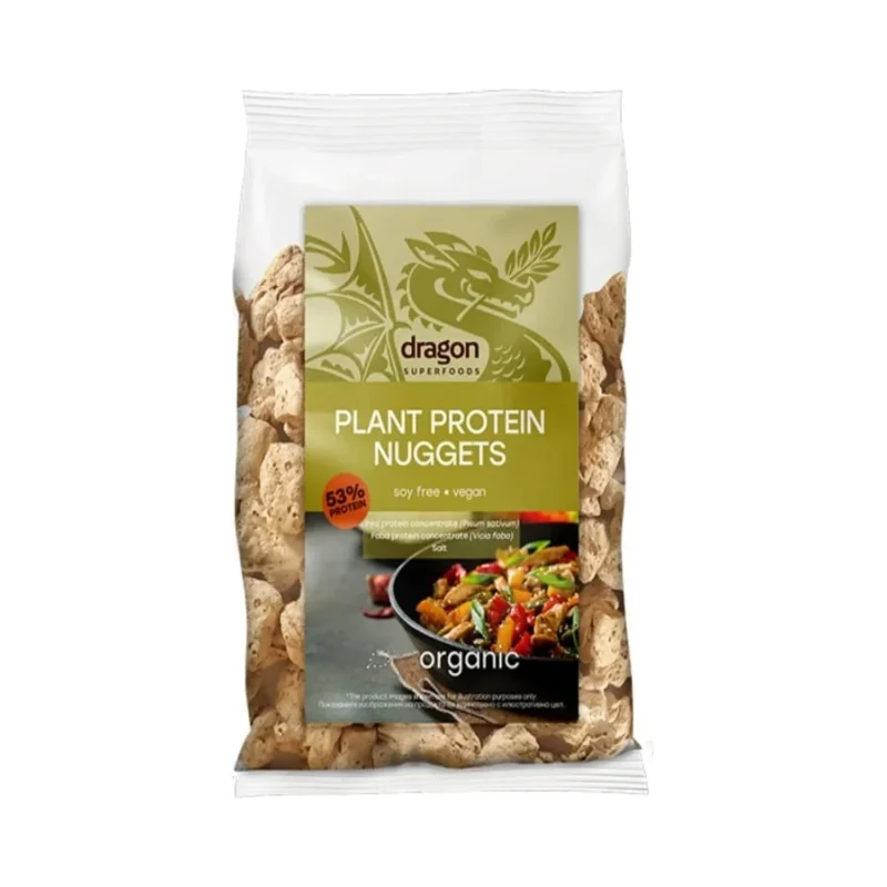 Текстуриран растителен протеин Nuggets - Dragon Superfoods