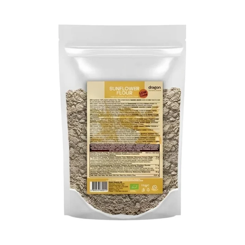 Био брашно от слънчогледови семена - Dragon Superfoods