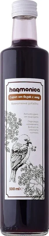 Био сироп от бъзак с мед