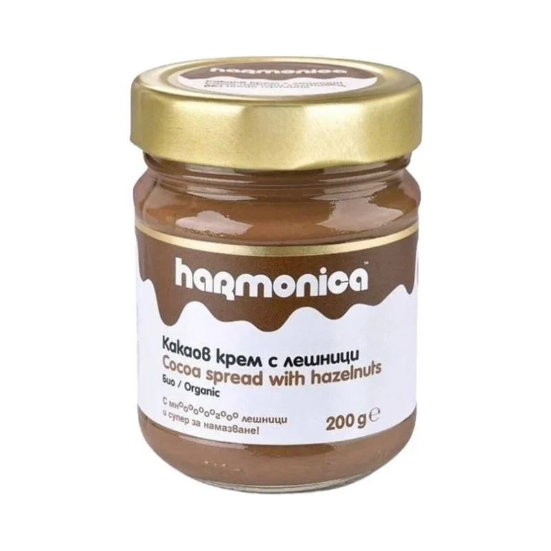Био какаов крем с лешници - Harmonica