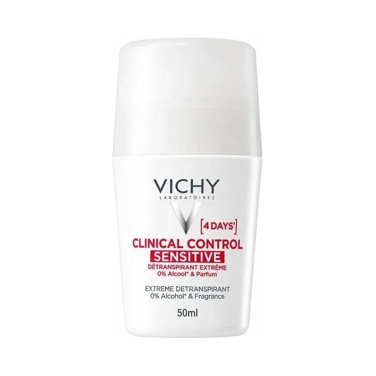 Vichy Рол-он против изпотяване Clinical Control Sensitive - Vichy