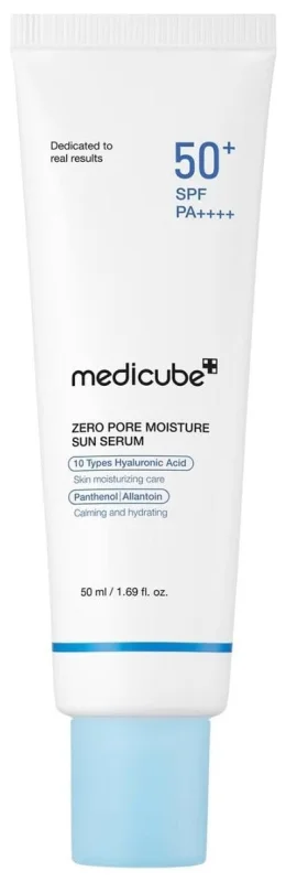 MediCube Zero Слънцезащитен серум за лице Moisture, SPF50+
