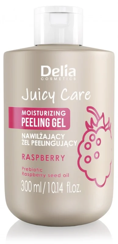 Delia Juicy Care Хидратиращ скраб за тяло Raspberry