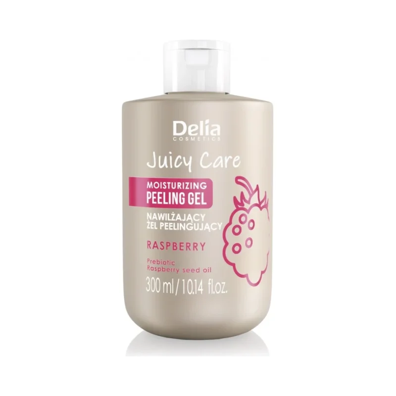 Delia Juicy Care Хидратиращ скраб за тяло Raspberry - ДЕЛИА