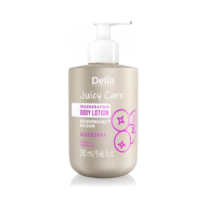 Delia Juicy Care Регенериращ лосион за тяло Blueberry
