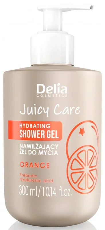 Delia Juicy Care Хидратиращ душ гел Orange