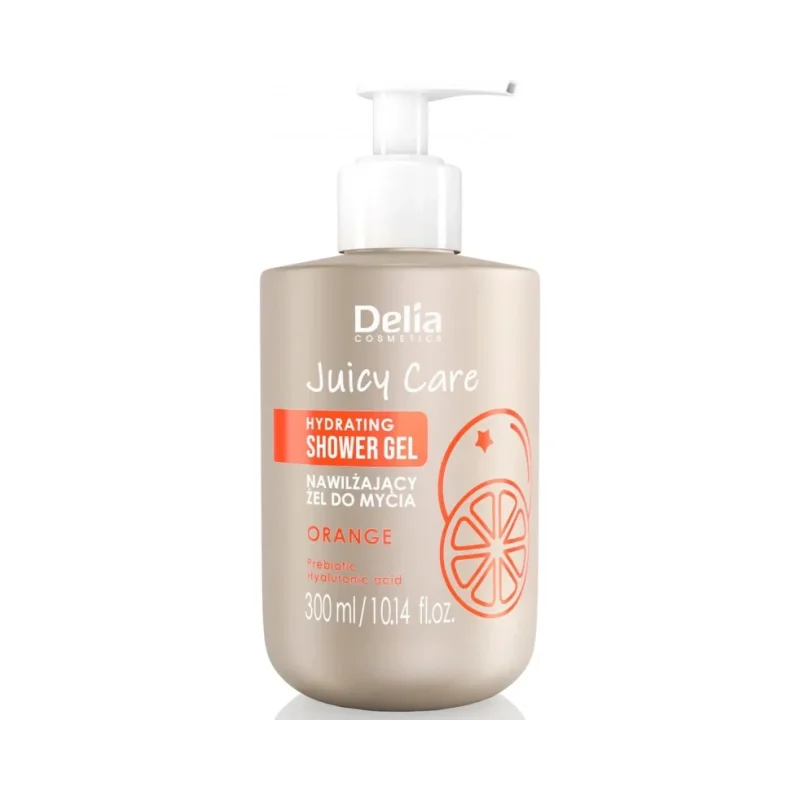 Delia Juicy Care Хидратиращ душ гел Orange - ДЕЛИА