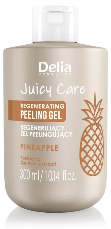Delia Juicy Care Регенериращ скраб за тяло Pineapple