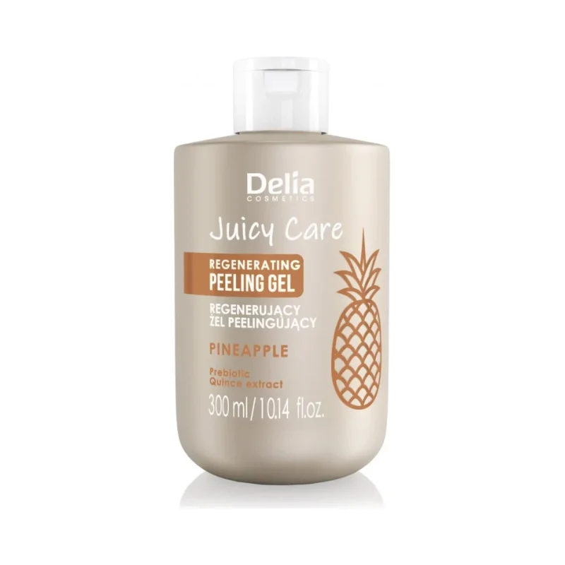 Delia Juicy Care Регенериращ скраб за тяло Pineapple - ДЕЛИА