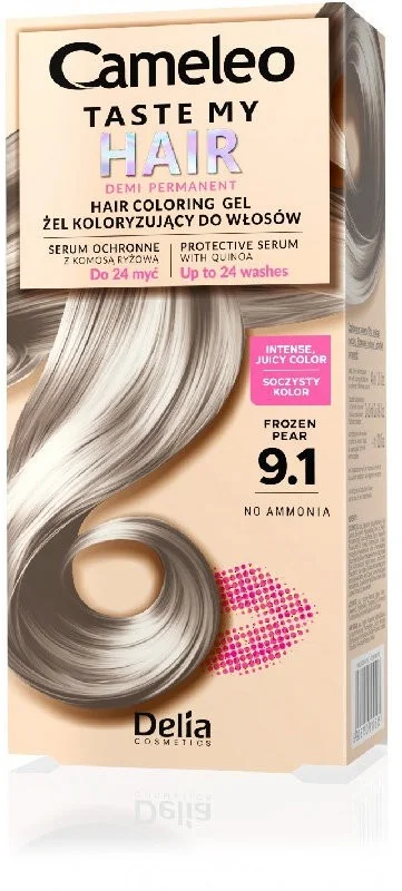 Delia Cameleo Полуперманентна боя за коса Taste My Hair, 9.1 Frozen Pear
