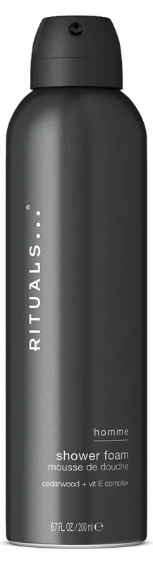 Rituals Homme Пенлив душ гел с кедрово дърво и витамин Е