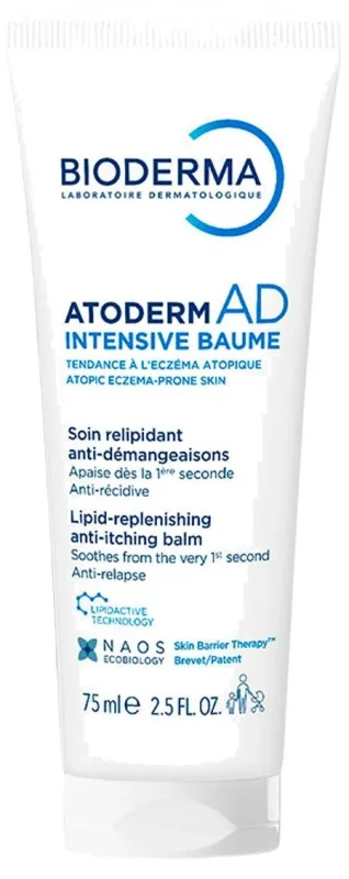 Bioderma Atoderm Успокояващ балсам за лице Intensive AD