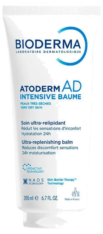 Bioderma Atoderm Успокояващ балсам за лице Intensive AD