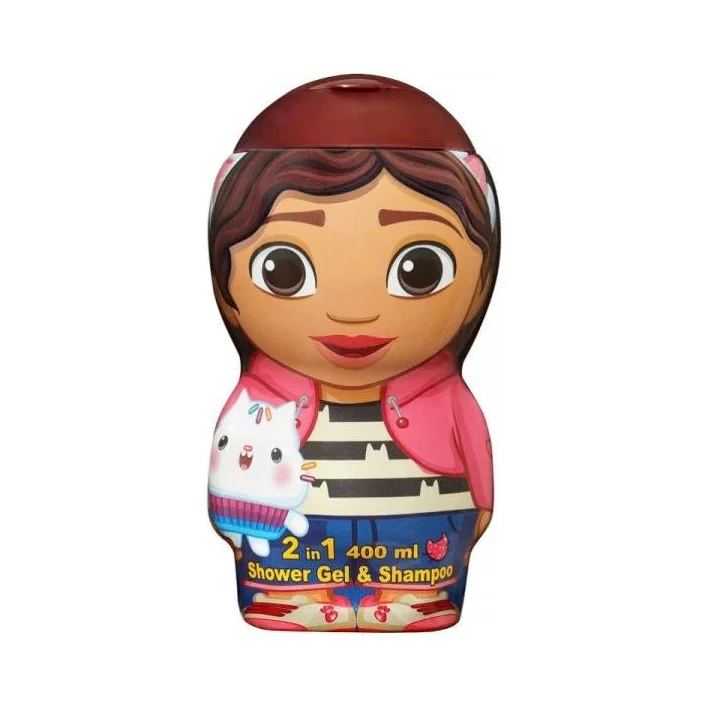 Air-Val Детски душ гел и шампоан 2 в 1 Gabby's Dollhouse - Air Val