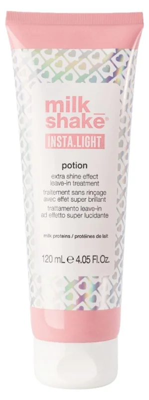 Milk Shake Лосион за коса за екстра блясък Insta.Light Potion, без отмиване