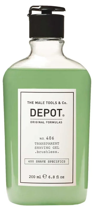 Depot Прозрачен гел за бръснене No. 406